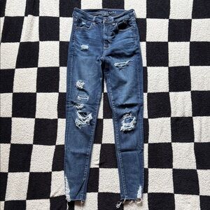 American Eagle Outfitters Super Hi-Rise Jegging Size 6 Long